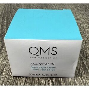 New! QMS Medicosmetics ACE VITAMIN Day & Night Cream (1.69 Oz. / 50ml Jar)